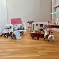 Schleich Mobile Tierärztin + Wohnwagen für geheime Treffen Hessen - Maintal Vorschau