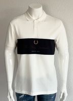 FRED PERRY Herren Poloshirt Gr. L weiß Logo Nordrhein-Westfalen - Krefeld Vorschau