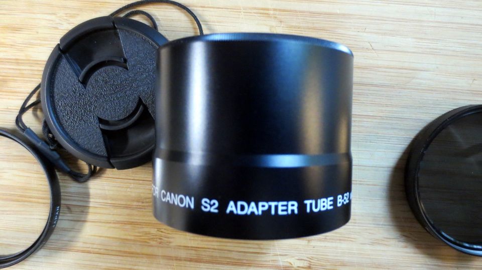 S2 Adapter f. CANON Tube B52 + KING UV / Circular Polarizer 52 mm in Lohmar