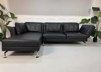 Brühl Moule Ecksofa Leder Sofa Schwarz Schlaffunktion Hamburg - Altona Vorschau