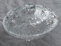 Glas- Bonboniere , 17 cm Durchmesser Niedersachsen - Faßberg Vorschau