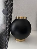 Vase Depot schwarz Gold 20 cm neu Baden-Württemberg - Krautheim Vorschau