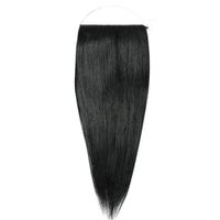 Easy Flip Extensions / Clip in Extensions 50cm Schwarz Echthaar Bayern - Pretzfeld Vorschau