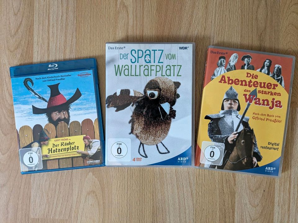 3 Kinderserien/Filme auf Blu-ray/DVD in Hagen