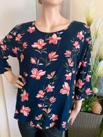Only Bluse Tunika Sommerbluse Gr : 40- 42 marineblau Blumen Thüringen - Camburg Vorschau