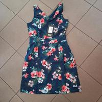 Jack Wolfskin Blumen Kleid Größe M Hessen - Hünstetten Vorschau