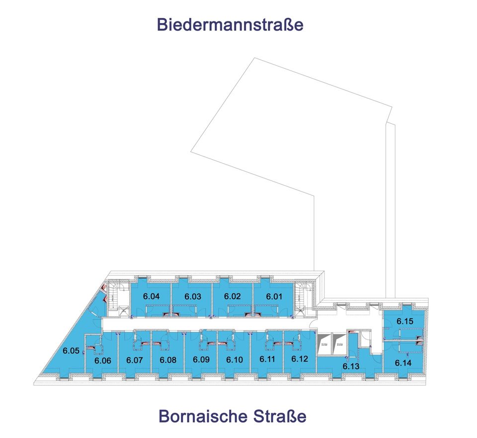 Wohnen mit Weitblick I modernes 1-Raum-Apartment mit EBK in Leipzig