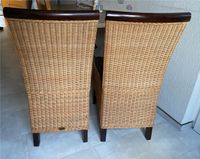 Rattanstühle 2 x Esszimmer Küche Stuhl Rattan Korbstühle braun Leipzig - Probstheida Vorschau