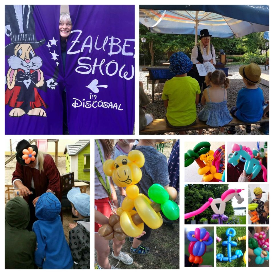 Zaubershow Zauberer Ballons Animation Kita Kindergeburtstag Even in Berlin