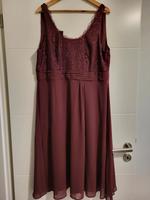 Abendkleid Pailletten Größe 46 Bordeauxrot Niedersachsen - Rehden Vorschau
