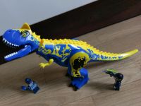 Carnotaurus T-Rex blau gelb,  für jurassic World passt zu Lego Dresden - Innere Altstadt Vorschau