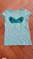 Okaidi T-Shirt Magic Shirt 128 türkis Schmetterling Pailletten Dortmund - Mitte Vorschau