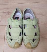 kacper Damenschuhe Slipper grün Klettverschluß Gr. 37 (Nr. 217) Sachsen - Mockrehna Vorschau