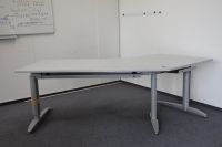 Büromöbel Schreibtisch Winkelfunktion, lichtgrau, Art.Nr. N2078 Nordrhein-Westfalen - Zülpich Vorschau