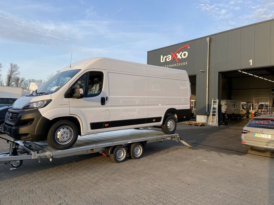 Autotransportanhänger Autoanhänger mieten Nutzfasf 2680kg L=4,7m in Bobenheim-Roxheim