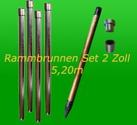 2 Zoll Rammbrunnen Set 5.20m 11 tlg. Gewinderohr Muffe Rammfilter Sachsen - Netzschkau Vorschau