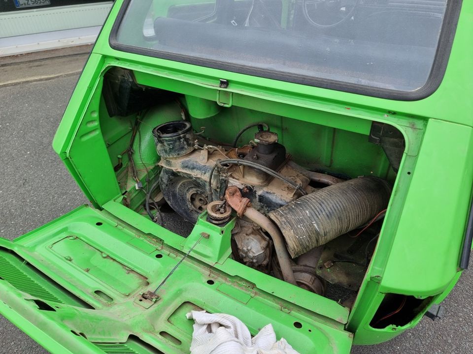 Fiat 126P 650 Oldtimer Ersatzteilespender in Leipzig