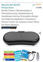 Bluefine Fitness Ultra Slim Vibrationsplatte Sachsen-Anhalt - Halle Vorschau