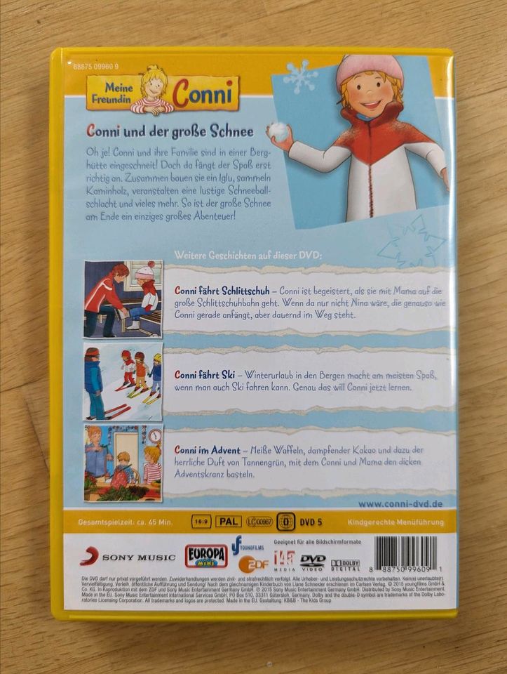 Meine Freundin Conni "Conni und der große Schnee" DVD-Box in Freiburg im Breisgau