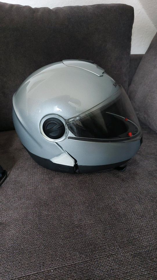 Motorradhelm Schubert C 2 silber in Neuhausen/Spree