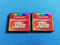 2 CF Karten CF Cards  Compact Flash  Transcend 32 GB 133x Niedersachsen - Hemmingen Vorschau