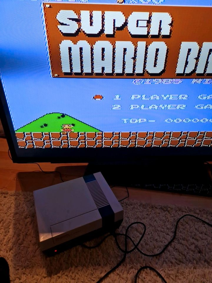 Nintendo Super Mario Bros NES funktionsfähig in Echem