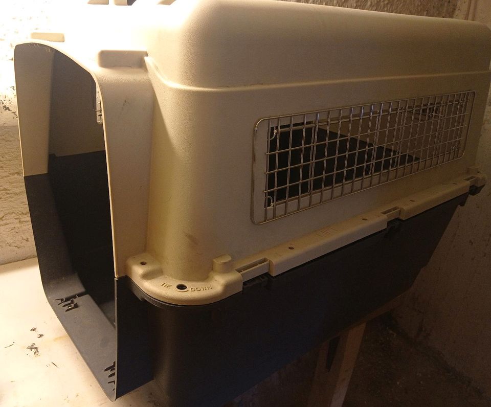 IATA Flugbox Transportbox für Hunde in Kolbermoor