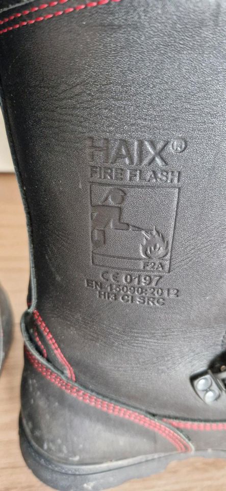 Haix Fire Flash/ Feuerwehr-,Einsatzstiefel in Westoverledingen