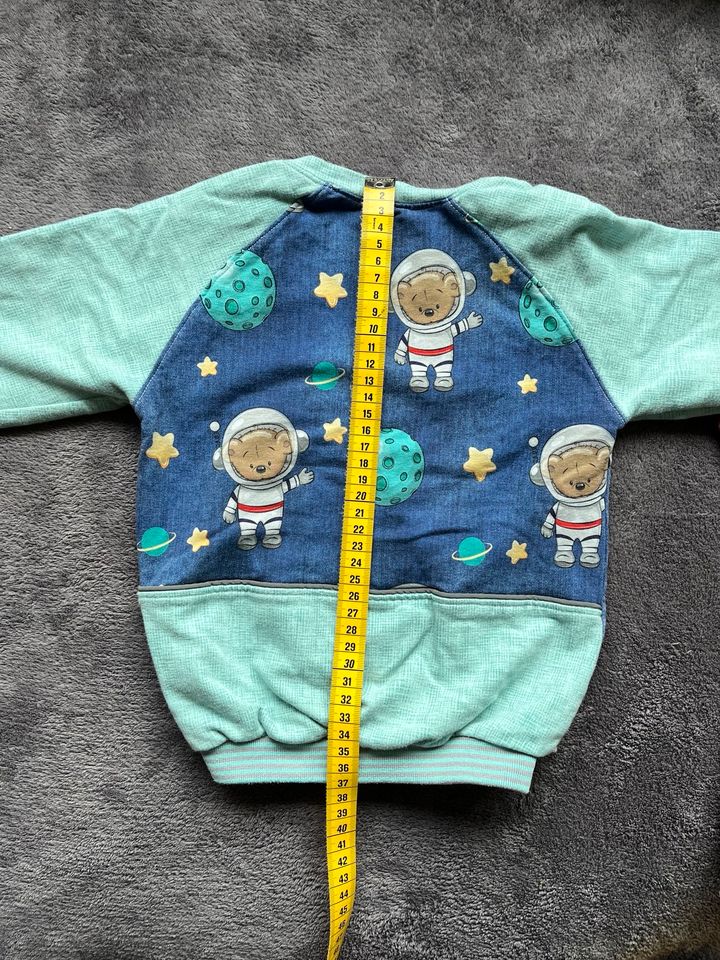 Pullover „kleiner Schlaufuchs“ und „Astronaut“ 86-92 DIY in Melle