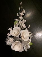 Zucker-Rosen weiß, 19cm, Zucker-Blüten, Torten-Dekor, Torte, Deko Bayern - Regensburg Vorschau