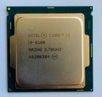 CPU Prozessor Intel i3 6100, 3,7 GHZ, LGA 1155, mit Kühler Hamburg-Mitte - Hamburg Altstadt Vorschau