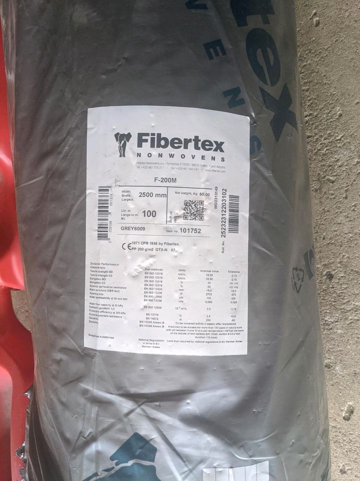 Drainagefließ Fibertex in Thuine