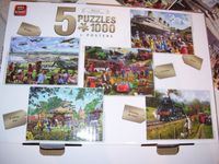 5 wunderschöne 1000 Teile Puzzles Bayern - Landshut Vorschau