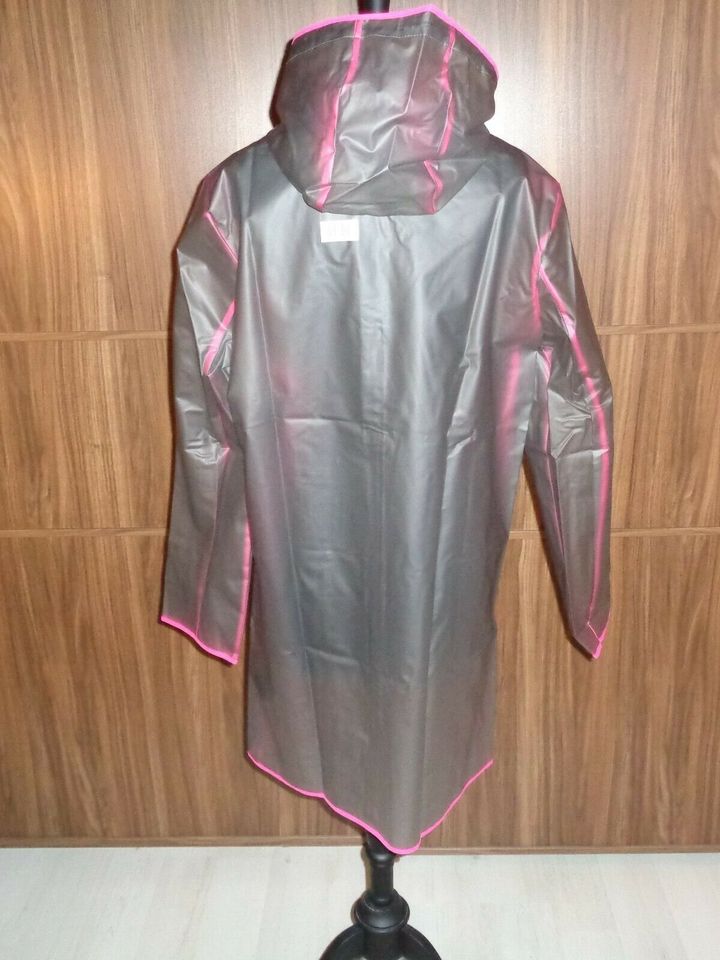 Esmara Transparenter PVC Regenmantel Regenjacke Klum Lidl Gr. 44 in Fürstenfeldbruck