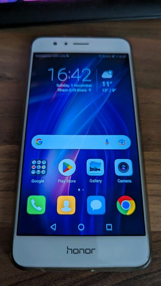 Huawei Honor 8 (FRD-L09) Dual SIM 4G 32GB 4GB RAM Weiss Weiß OVP in Hürth