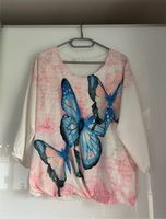 Bluse / 3/4 Shirt mit Schmetterling Print neuwertig Nordrhein-Westfalen - Bad Salzuflen Vorschau