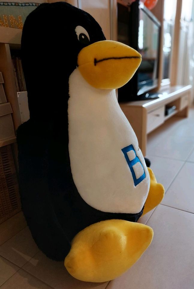 Pinguin Linux Tux (aus Stoff) in Meckesheim