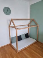 Hausbett Montessorie Buche Hausrahmen 140 x 70 Baden-Württemberg - Karlsruhe Vorschau