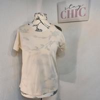 Beiges T-Shirt mit Schulter Patches, Ketten, 38 M, Vero Moda Nordrhein-Westfalen - Herten Vorschau