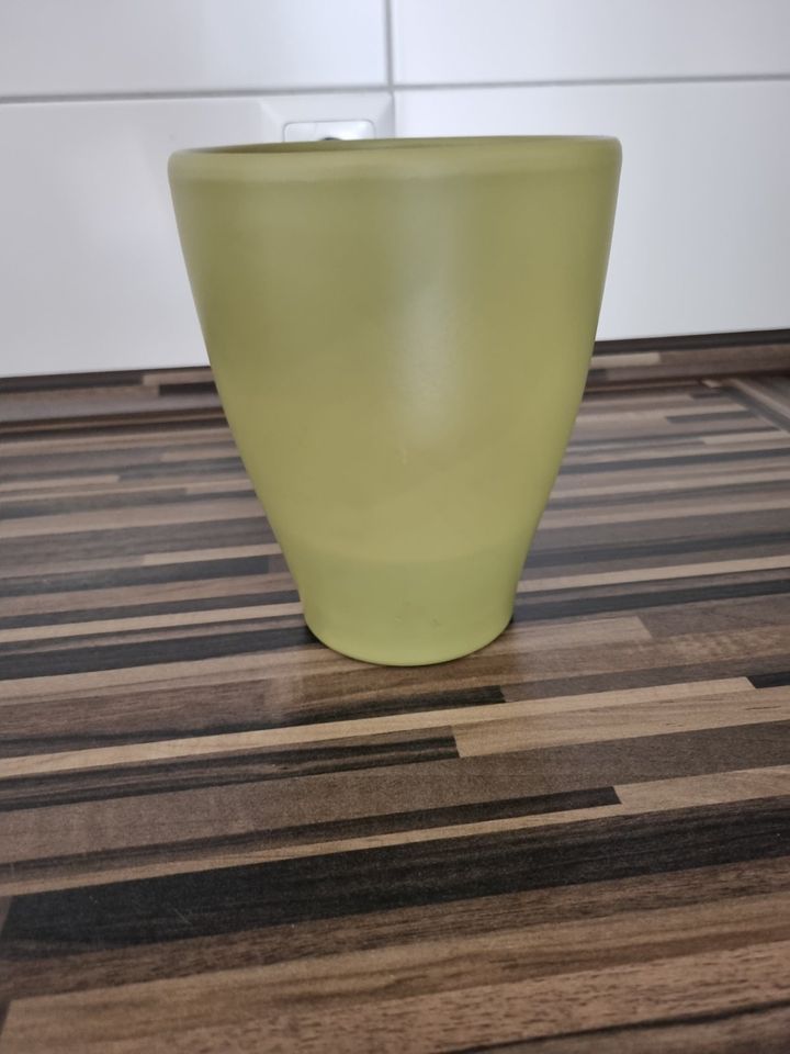 Blumentopf 16x13 cm Keramik Übertopf Topf Vase Dekoration Deko Bl in Frankfurt am Main