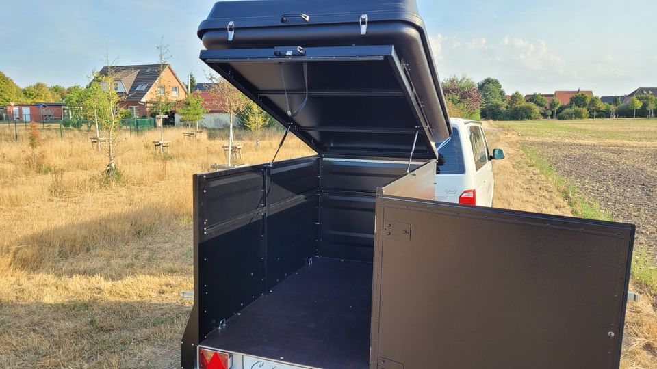 Dachzeltanhänger KT-EB2 Plus Offroad TPV Böckmann Kofferanhänger mit verstärktem Deckel für Dachzelte - Fahrradanhänger - Minicamper - Anhänger in Syke