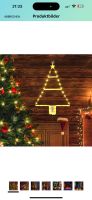 LED Weihnachten Deko mit 50cm Dreiecke Form Weihnachtsbaums Sachsen-Anhalt - Dessau-Roßlau Vorschau