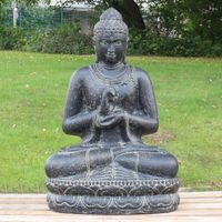 Buddha Statue sitzend Figur Skulptur Deko Steinguss Chakra 80 cm Bochum - Bochum-Wattenscheid Vorschau