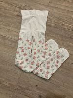 Strumpfhose NEU 104/110 Glitzer Blumen Rose Thüringen - Kindelbrück Vorschau