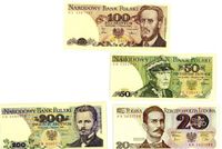 5 Banknoten der Bank Polski 20 50 100 200 500 Zlotych Polen Nordrhein-Westfalen - Reichshof Vorschau