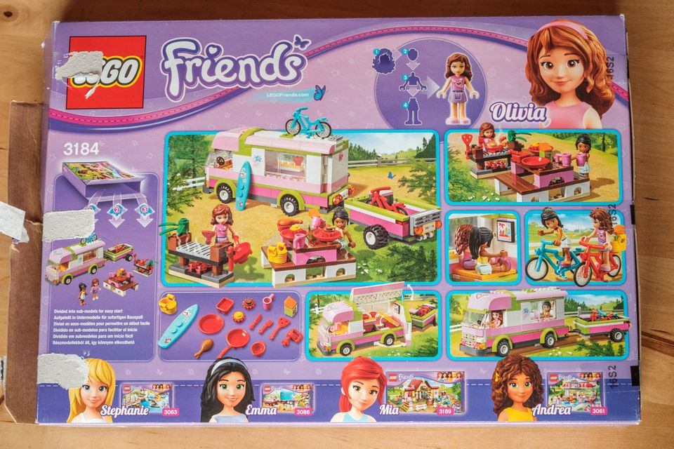 LEGO Friends Adventure Camper 3184 komplett inkl. OVP + Anleitung in Münster