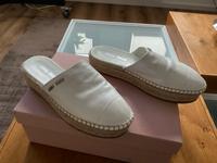 NEU Pantoletten Espandrilles Slipper Miu Miu by Prada Gr. 38,5 Saarland - Schmelz Vorschau