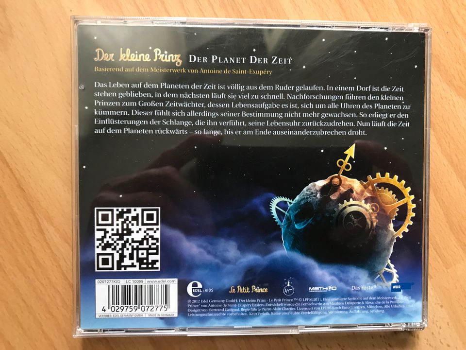 HÖRSPIEL CD „DER KLEINE PRINZ“ Der Planet der Zeit in Berlin