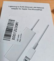 Internet Adapter RJ45 für Iphone und Ipad Brandenburg - Wandlitz Vorschau