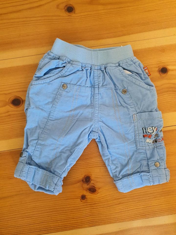 3-teiliges Baby-Set Gr. 56 | 1-2 Monate Cordhose, Langarm-Shirt u in Potsdam